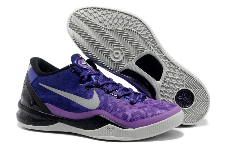 Men's Running weapon Kobe 8 Purple Shoes 005
